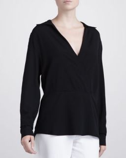 Surplice Neckline Top  