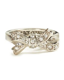 Juicy Couture Bow Wish Ring, Size 5   