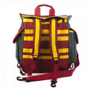 Harry Potter Hogwarts Hybrid Red Messenger Backpack Brand New with