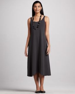 Sleeveless Viscose Dress  