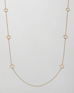 ippolita stardust by the yard pave ring necklace 50 l