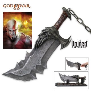 God of War Kratos Blades of Chaos Sword Knife UC2665 New Licensed