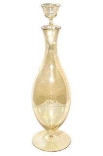Josef Hoffmann Lobmeyr Patrician Muslin Glass Decanter c1917