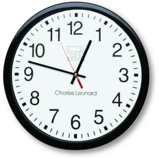 Charles Leonard Inc. Wall Clock with 14 Inches Thinline