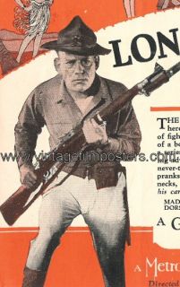 Lon Chaney Orig Mint 1926 Herald Tell It to The Marines