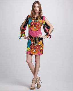 Trina Turk Aicha Floral Print Dress   