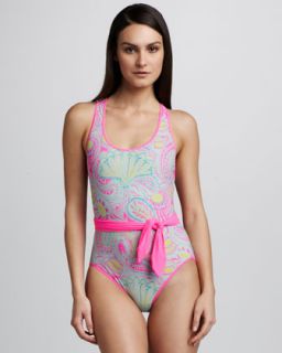 MARC by Marc Jacobs Mona Reversible Paisley Maillot   