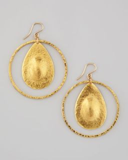 Gold Plated Brass Earrings  