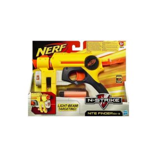 Hasbro Nerf N Strike Nite Finder EX 3 Dart Gun Shooter Blaster Toy w