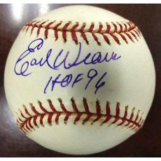 Autographed Earl Weaver Baseball   AL JSA COA HOF 96