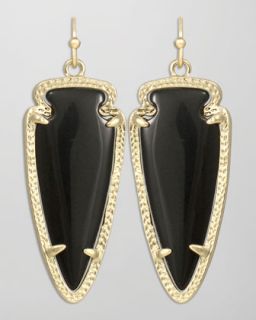  earrings black available in black $ 55 00 kendra scott small sky arrow