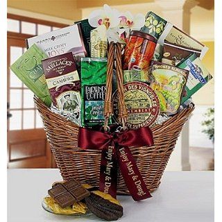 Housewarming Deluxe Gourmet Food Gift Baskets Grocery
