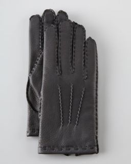 hilts willard adam gored deerskin glove black original $ 135 60