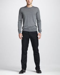 3YPT Theory Striped Wool Sweater & Slim Five Pocket Pants