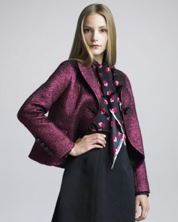 Marc Jacobs One Button Boucle Swing Jacket   