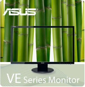 Asus VE247H 24 Inch Full HD LED Monitor with Integrated