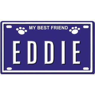 EDDIE Dog Name Plate for Dog House. Over 400 Names