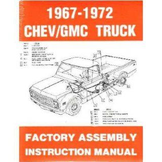 1967 1972 CHEVY C/K 10 30 LIGHT TRUCK Assembly Manual  