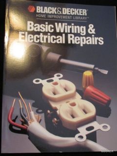 Black Decker Home Improvement Basic Wiring Repairs SC 0865737150