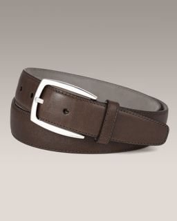 Brioni Calf Leather Noblesse Belt   
