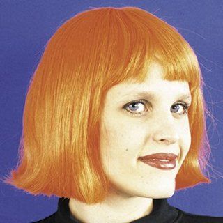 Cindy Wig Neon Orange   Costume Accessories & Wigs