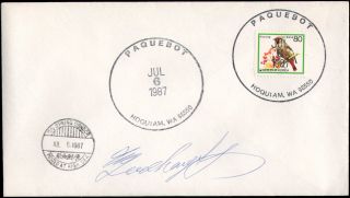 Paquebot Hoquiam WA 1987 Posted on The High Seas Signed
