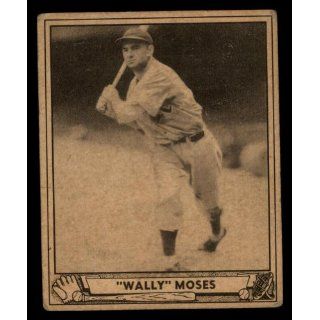 1940 Play Ball # 26 Wally Moses   Deans Cards 3 VG