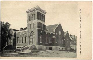 first methodist episcopal church herington ks 1908