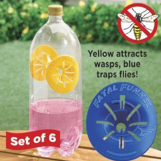 Fatal Funnel Fly Traps  6 PK Patio, Lawn & Garden