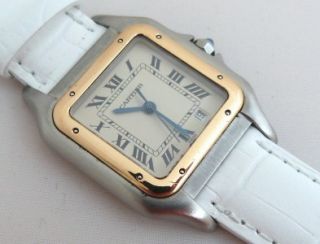 Authentic Ladies CARTIER Panthere Wrist Watch. Nice Condition. Good