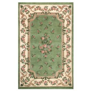 The American Home Rug Company Floral Aubusson 5 Round