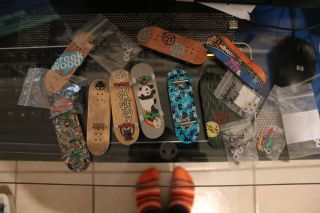 HUGE fingerboard lot Blackriver homewood flatface yellowood ytrucks