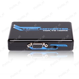 Audio to HDMI Converter for HDTV PS3 Bluray PC 1080p Switcher Splitter