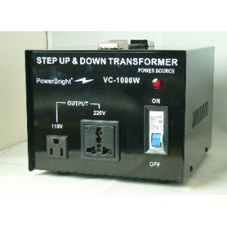 Power Bright VC1000W Voltage Transformer 1000 Watt Step Up