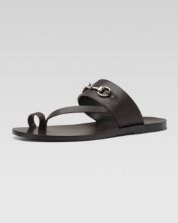 N1FLF Gucci Horsebit Toe Strap Sandal