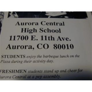  high school yearbook bin 146 description 1993 aurora central high