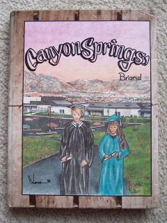 1989 Canyon Springs High School Year Book Moreno Valley California