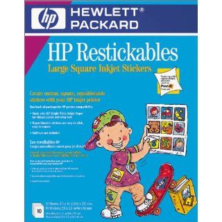 Hewlett Packard C6823A Restickables Large Square Stickers