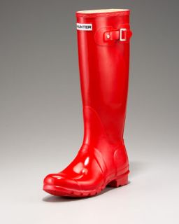  available in pillbox red $ 135 00 hunter boot gloss original welly