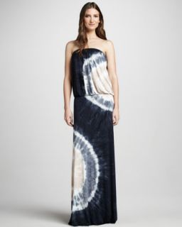  tie die blouson maxi dress available in black $ 185 00 young fabulous