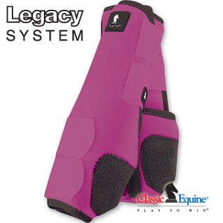  Legacy Boots Pink Front Horse Tack SMB Sport Medicine Boots