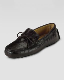  embossed driver available in dark brown $ 148 00 cole haan air grant