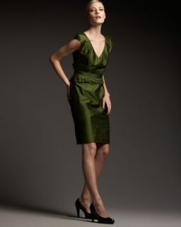 Zoe Leopard Elastic Waist Combo Dress   