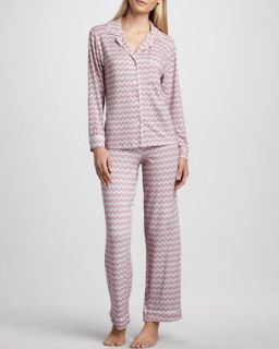 eberjey sleep chic zigzag pajamas $ 156