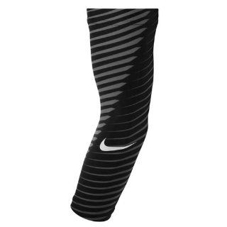 Nike Dri FIT XLR8 Forearm Shiver Pair, Grey/Black