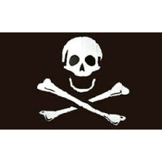 Pirate   Poison   Flag 3ft x 5ft Printed Polyester Patio