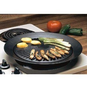  13 inch Smokeless Stovetop Barbecue Healthy Grill Free SHIP