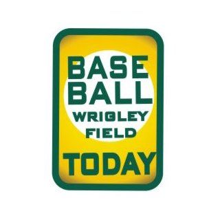 Wrigley Field Baseball Today Sign by Fremont Die Sports