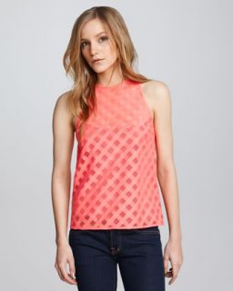  top available in coral $ 228 00 nanette lepore just dance sheer top