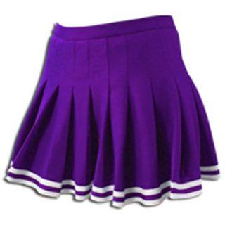 Pizzazz Cheerleaders Pleated Uniform Skirts PURPLE AXL